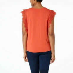 Hot Sale โ G By Giuliana Crochet Flutter Sleeve EcoLuxe Tee Black ๐คฉ 12 Hot Sale โ G By Giuliana Crochet Flutter Sleeve EcoLuxe Tee Black ๐คฉ -G by GIULIANA Sales Store unnamed file 69