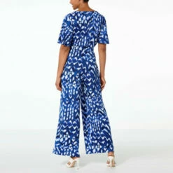 Cheapest 🔥 G By Giuliana G-Knit Wide Leg Jumpsuit Navy 😀 -G by GIULIANA Sales Store unnamed file 77