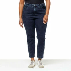 Buy ❤️ G By Giuliana Black Label Repreve® Denim Quilted Slim-Leg Jean Black Acid Wash 👏 -G by GIULIANA Sales Store unnamed file 781