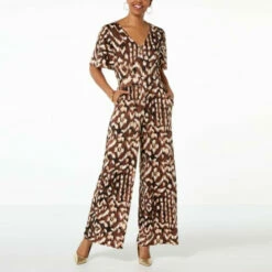 Cheapest 🔥 G By Giuliana G-Knit Wide Leg Jumpsuit Navy 😀 -G by GIULIANA Sales Store unnamed file 80