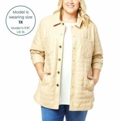 Wholesale ⭐ G By Giuliana Black Label Quilted Faux Leather Shacket ⭐ -G by GIULIANA Sales Store unnamed file 800