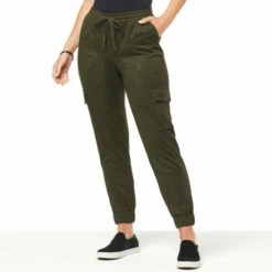 Best Pirce ✔️ G By Giuliana Brushed Twill Pull-On Jogger Pant Mocha 👍