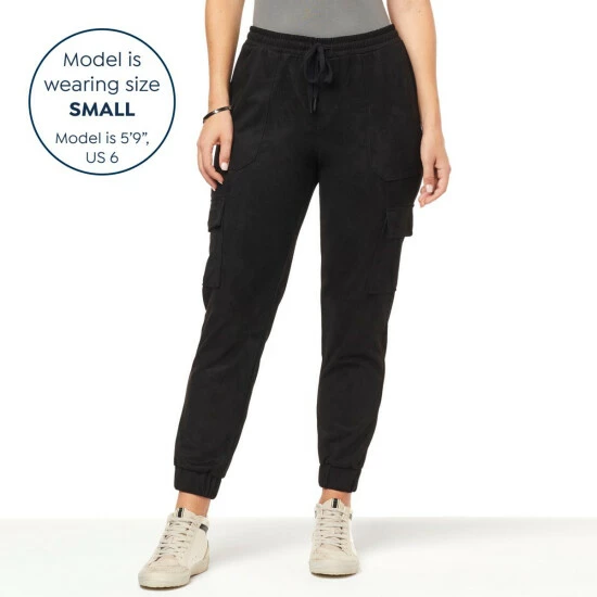 Best Pirce ✔️ G By Giuliana Brushed Twill Pull-On Jogger Pant Mocha 👍 5 Best Pirce ✔️ G By Giuliana Brushed Twill Pull-On Jogger Pant Mocha 👍 - Image 3