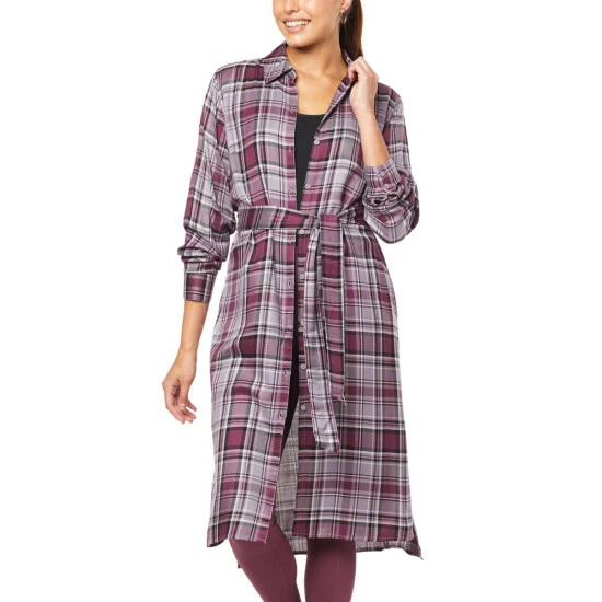 Cheapest 🎁 G By Giuliana Button-Front Duster 👗 Dress 👚 Shirt Plum 🤩 3 Cheapest 🎁 G By Giuliana Button-Front Duster 👗 Dress 👚 Shirt Plum 🤩