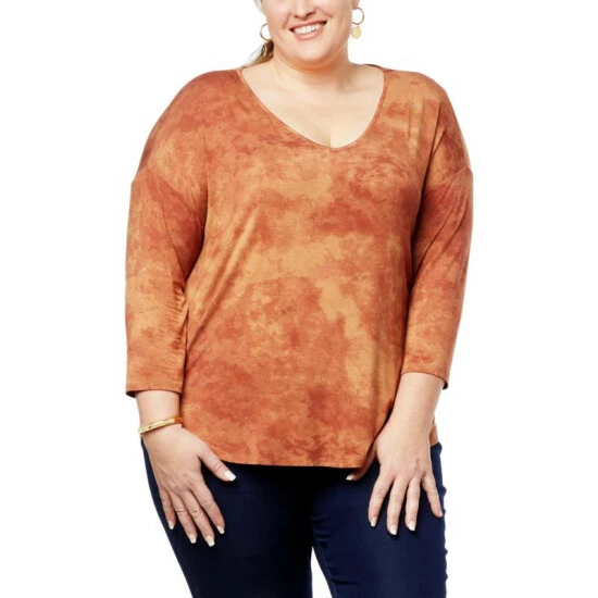 Deals 👍 G By Giuliana EcoLuxe Knit 3/4-Sleeve Hi-Low Hem Tee Black 🛒 8 Deals 👍 G By Giuliana EcoLuxe Knit 3/4-Sleeve Hi-Low Hem Tee Black 🛒 - Image 6