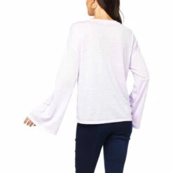 Best reviews of 🎉 G By Giuliana Burnout Knit Bell-Sleeve Top Ruby 😉 -G by GIULIANA Sales Store unnamed file 913