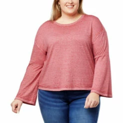 Best reviews of 🎉 G By Giuliana Burnout Knit Bell-Sleeve Top Ruby 😉 -G by GIULIANA Sales Store unnamed file 914