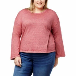 Best reviews of 🎉 G By Giuliana Burnout Knit Bell-Sleeve Top Ruby 😉 -G by GIULIANA Sales Store unnamed file 918