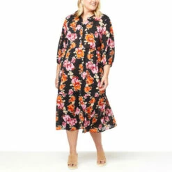 Top 10 💯 G By Giuliana Woven Tiered Midi 👗 Dress 🩴 Sandalwood Snake ⌛ -G by GIULIANA Sales Store unnamed file 938