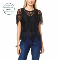 Best deal ✔️ G By Giuliana Black Label Stretch Lace Tee ❤️ 14 Best deal ✔️ G By Giuliana Black Label Stretch Lace Tee ❤️ -G by GIULIANA Sales Store unnamed file 949