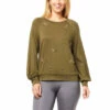 Best Sale 🛒 G By Giuliana Embroidered Sweatshirt Olive Night 🥰 -G by GIULIANA Sales Store unnamed file 964